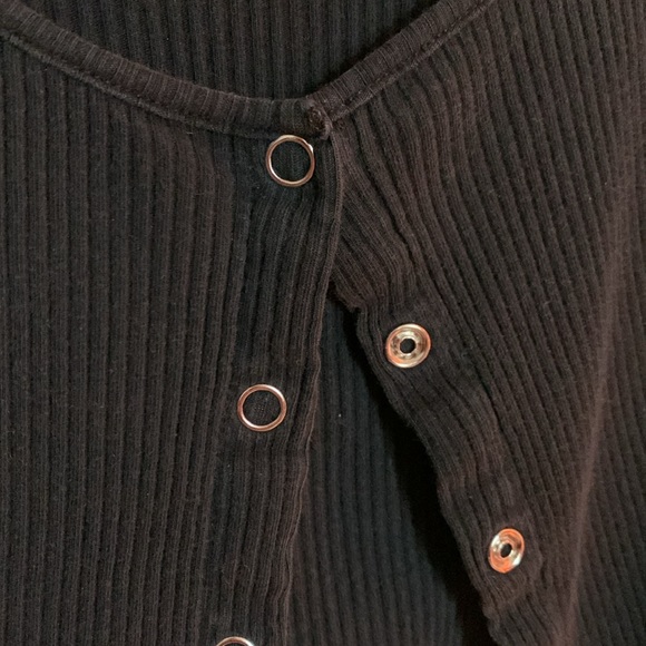 Cropped Polly button down cami - Picture 4 of 4